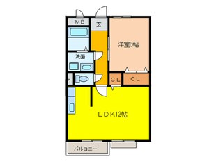 リ－ド２１の物件間取画像